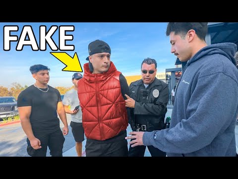 Fake Peso Pluma Gets Arrested Prank