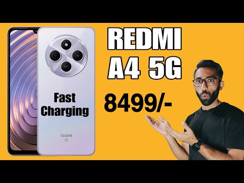 Redmi A4 5G - Best 5G smartphone at 8500/- 120Hz, 33W, 2 OS Updates