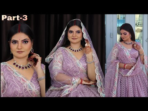 Reception Makeup Tutorial For Beginners | Bridal Makeup Tutorial Step by Step | sumansi Sahgal