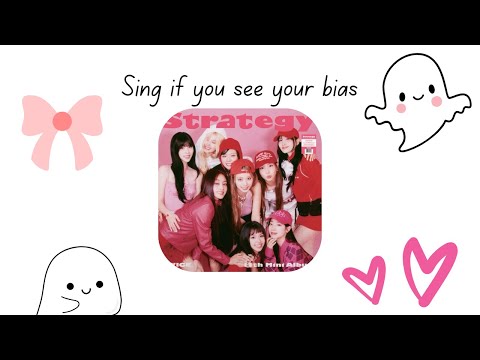 Sing if you see if your bias 🎀💗TWICE “Strategy (feat. Megan Thee Stallion)”