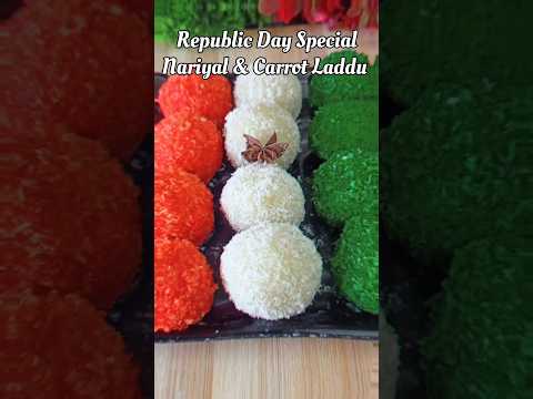 #republicday #special #nariyal #carrot #ladoo #recipe //#deepikakirecipes #cooking #foodie #food