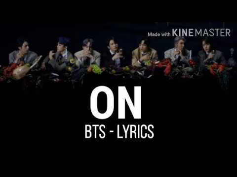 BTS (방탄소년단) - ON (lyrics - Rom|Eng)