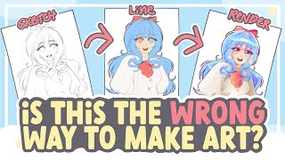 This Art Advice CHANGED My Life - And it's Ridiculously SIMPLE || SPEEDPAINT + COMMENTARY