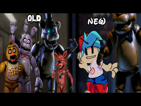 FNF VS FNaF | Funkin' Delivery - Something Special UPDATE - OLD vs NEW