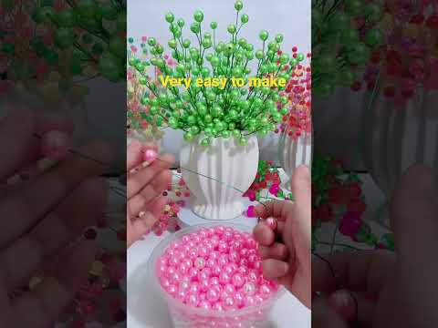 DIY beads flowers for home #handmade #diy #beads #gift #handmadegifts #flowers #diybeads #homedecor