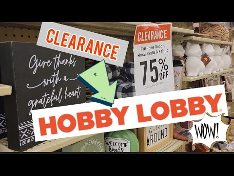 Hobby Lobby Fall Decor Clearance | 75-90 Off