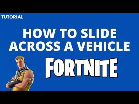 How to Slide Across a Car in Fortnite