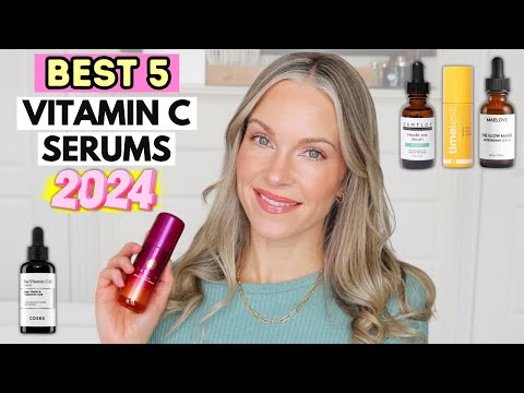 5 BEST VITAMIN C SERUMS 2024 | GLOWING SKIN GUARANTEED! ANTI-AGING OVER 30