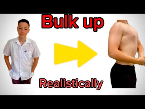 How to bulk up REALISTICALLY for skinny guys