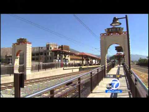 ABC 7 Eyewitness News: Azusa Downtown Station & APU/Citrus College Station Dedication