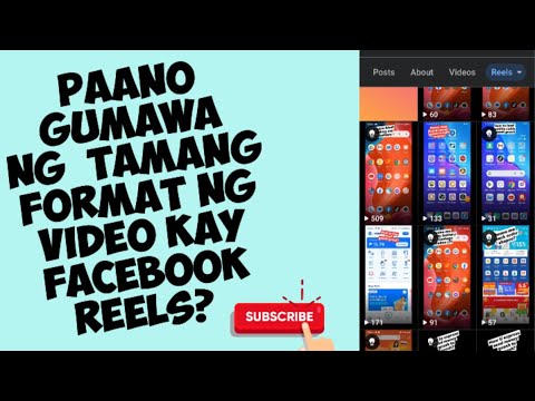 Paano gumawa ng tamang format ng video kay facebook reels?#videoformatreels#paanogumawangvideoreels