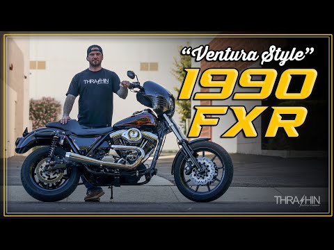 Thrashin Supply Bike Check: Matt's "Ventura Style" 1990 FXR