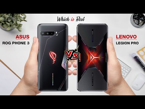 Asus ROG Phone 3 vs Lenovo Legion Pro | Full Comparison | Performance, Camera, Battery, Price & More