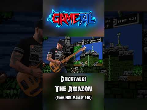 The Amazon (Ducktales) - GaMetal Remix (From NES Medley 10) #ducktales #vgm #nes