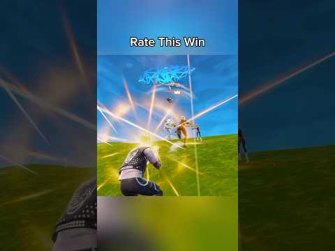 RATE THIS WIN OUT OF 10 #gaming #fortnite #funny #shorts