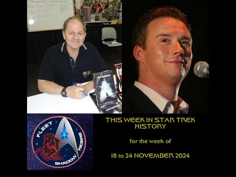 This Week in Star Trek History (18 to 24 November 2024)