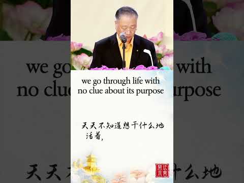 “活着”的真相 WE HAVE NEVER REALLY LIVED LIFE IN ITS TRUEST SENSE【中英】法会开示 · 选段