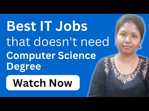 7 Best IT Jobs that Does not need a Computer Science Degree | @SushmitaMadhu