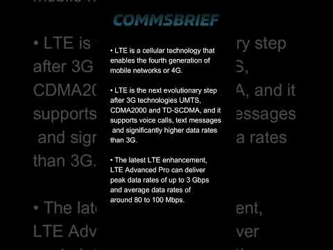 What does LTE stand for? #shorts