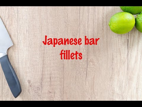 How to cook - Japanese bar fillets