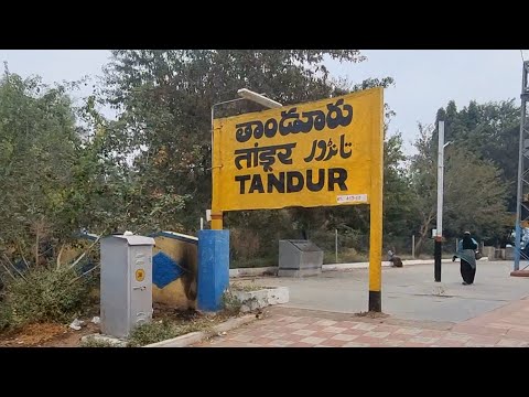 TDU, Tandur railway station Telangana, Indian Railways Video in 4k ultra HD