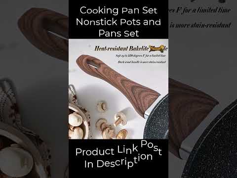 Cooking Pan Set Nonstick Pots and Pans Set #usashopping  #amazon  #usa