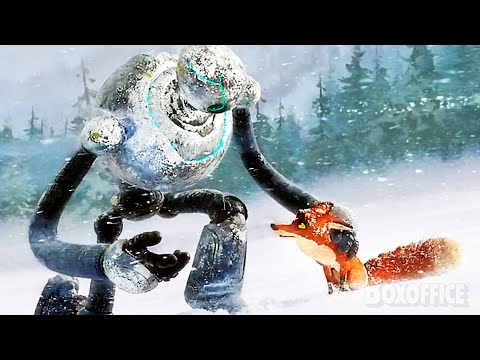 Der Roboter rettet ALLE Tiere vor einem Schneesturm | Der wilde Roboter | Deutsch Clip