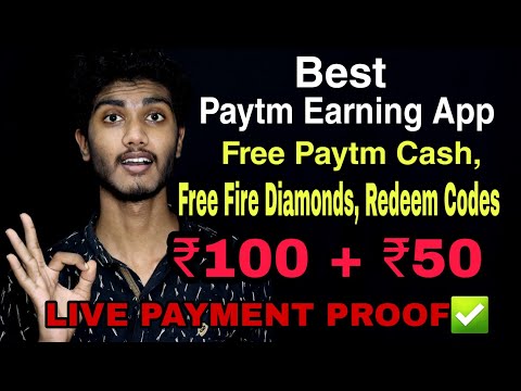 ₹100 + ₹50 Live Payment Proof | One of the best paytm cash earning app in google playstore malayalam