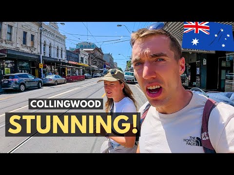 Is This Melbournes’ Coolest Neighbourhood? First Time Exploring Collingwood | Australia🇦🇺