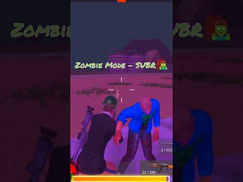 Zombie Mode in SUBR 🧟‍♂️- New Update #zombiesurvivegameplay #survivalgame #gaming