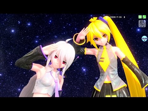 [60fps Neru Haku] デンパラダイム Den-paradigm "Electric paradigm"- Hatsune Miku 初音ミク DIVA English Romaji