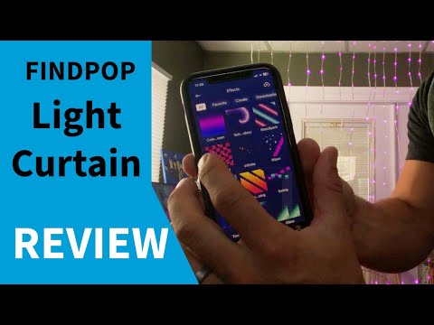 Just what you want to know: FINDPOP RGB Light Curtain