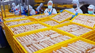 一天2800公斤！福氣魚卵量產加工步驟，魚卵料理- 台灣食品工廠 - 元家企業 - 顏師傅蒸魚卵