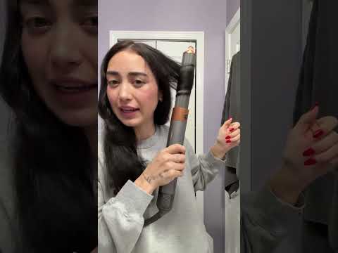 Easiest way I style my hair using a Dyson!