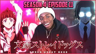 FIRST 48?! | BUNGO STRAY DOGS S4 | EPISODE 11 | REACTION