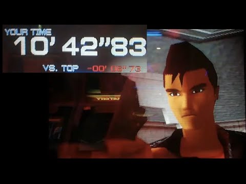 初代タイムクライシス　time crisis 10分42秒 10m42s 殺られる前に撃て　inレトロゲーセンザリガニ