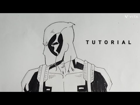 How To Draw DEADPOOL | Step by step Tutorial