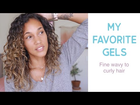 My Favorite Gels - Fine Wavy to Curly Hair -