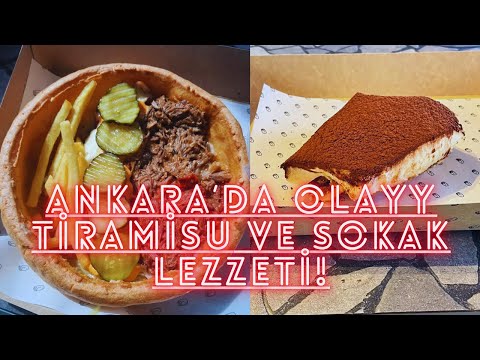 Ankara Sokak Lezzetleri | Tiramisusu Olayy | Tiftik Street Food (Fiyatlar) | Ankara Mekan Önerileri