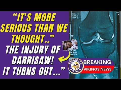 🚨⚠️ KOC "THIS SURGERY IS EXTREMELY DELICATE AND CRITICAL!" - DARRISAW'S INJURY! MINNESOTA VIKINGS