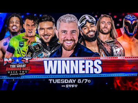 WWE NXT Great American Bash 2024 Winners Prediction | NXT Great American Bash 2024 Week Two Results