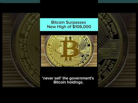 🔥Bitcoin breaks out to a new high of $106,000!  the reason behind it is actually...#bitcoin #crypto