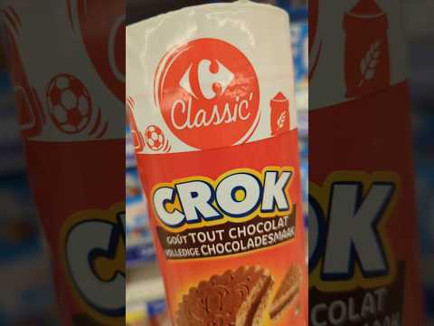 Carrefour Classic Chocolate Cookies that Copy a Company #shorts #travel #carrefour #chocolatecookies