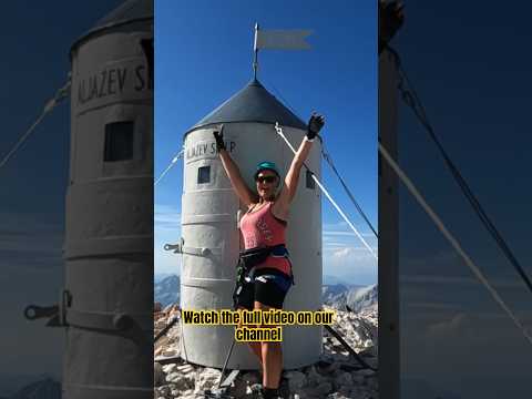 EPIC mountain peak! #slovenia #triglav