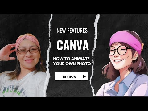 How to Turn Photo to Anime Using Canva ( Vlogmas Day 3)