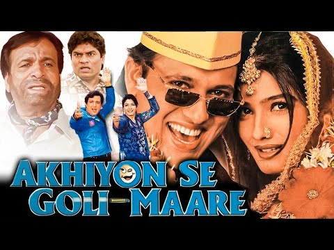 Govinda's AKHIYON SE GOLI MAARE Full Hindi Movie | Raveena Tandon, Kader Khan, Johnny | Comedy Movie