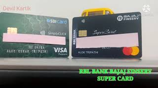 SBI Simplyclick Credit Card |RBL Bajaj Finserv Super Card Credit Card | Credit Cards Overview #short