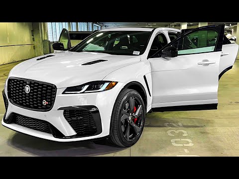 2025 Jaguar F-Pace SVR - Sound, Interior and Exterior