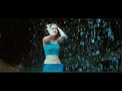 Tamanna Bhatia bathing under a Waterfall and Showing her Milky Navel