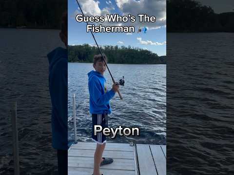 Guess Who’s The Fisherman! #fishing #challenge #trending